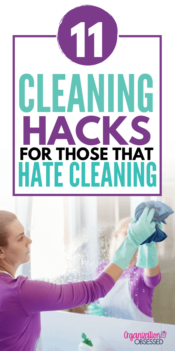 11 Cleaning Hacks for the Home - Organization Obsessed