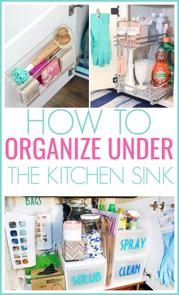 IHeart Organizing: Organizing Under the Kitchen Sink