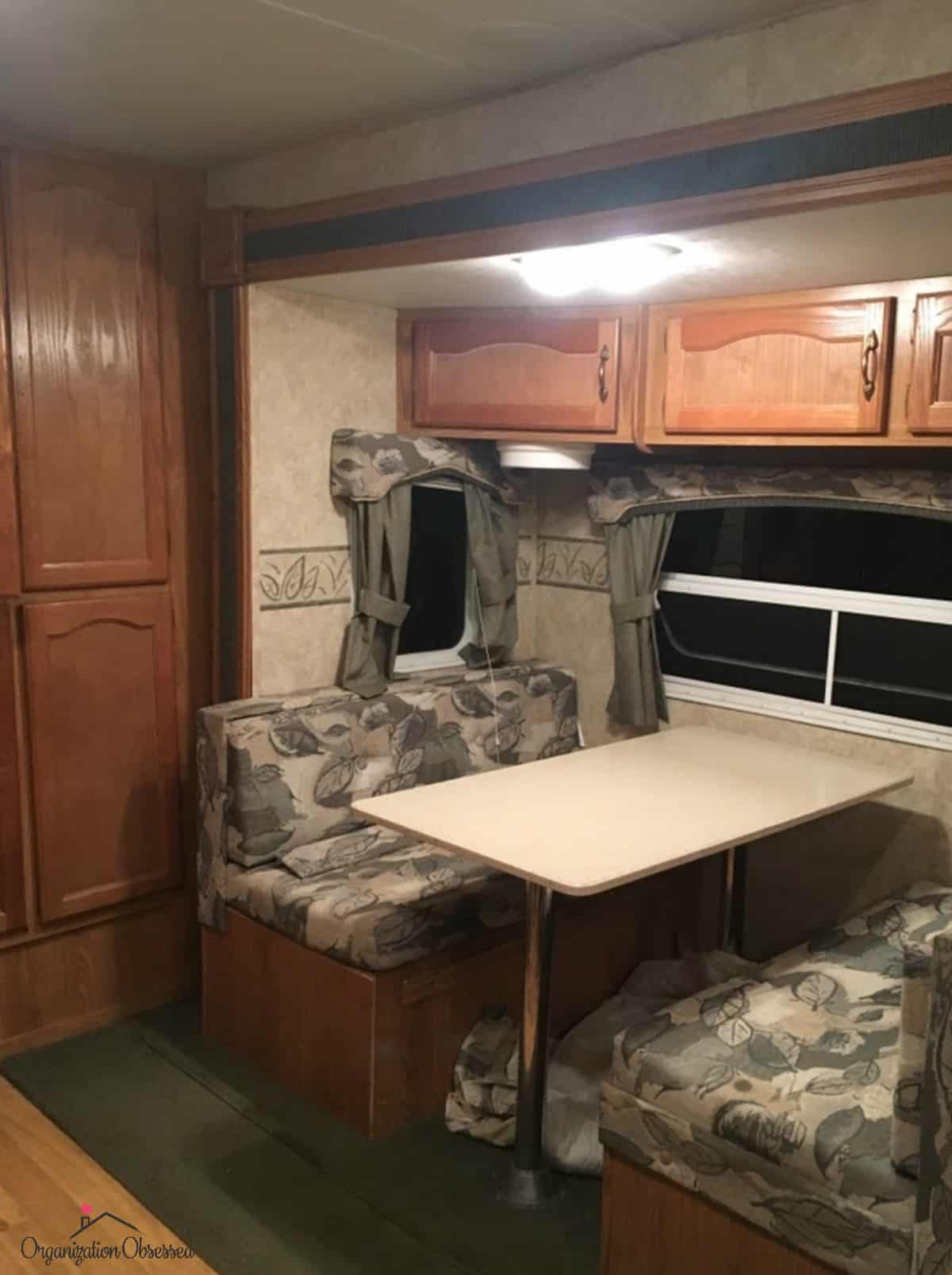 Remodel Your Camper On A Budget - Organization Obsessed