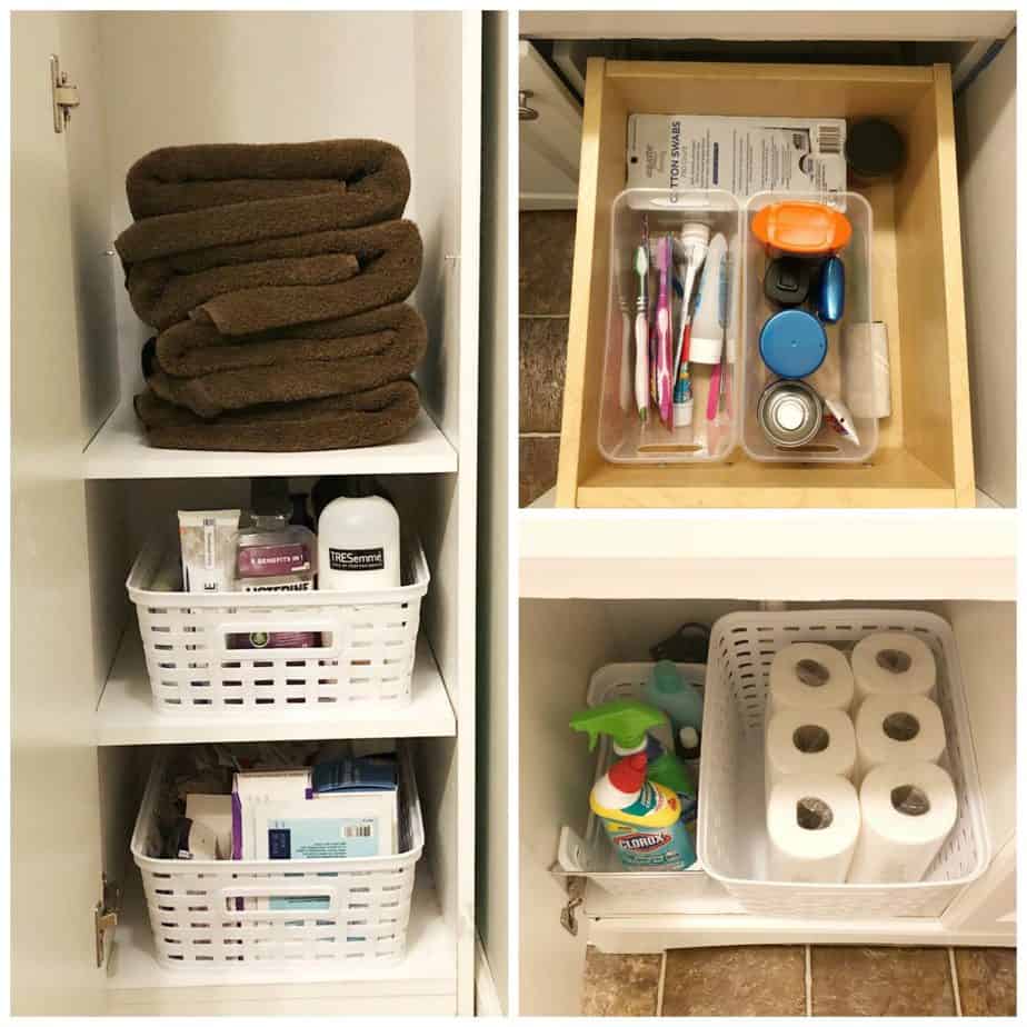 Bathroom Cabinet Organization - Organization Obsessed