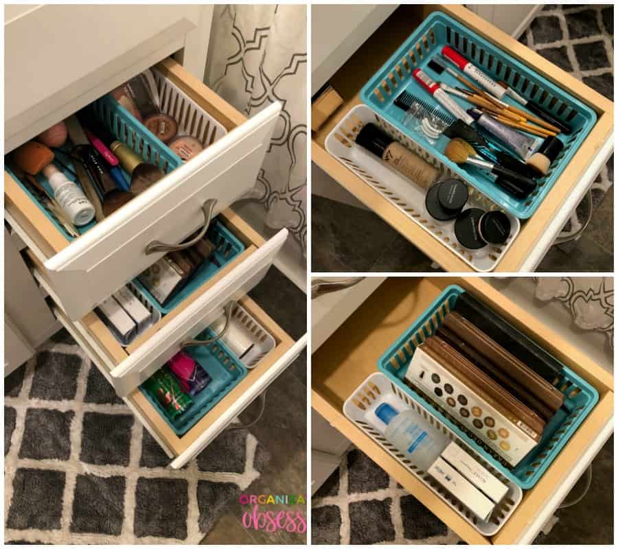 Bathroom challenge 1 - Organization Obsessed