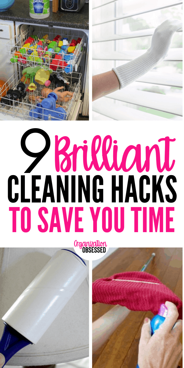 Cleaning Hacks That Will Save You Tons Of Time Organization Obsessed