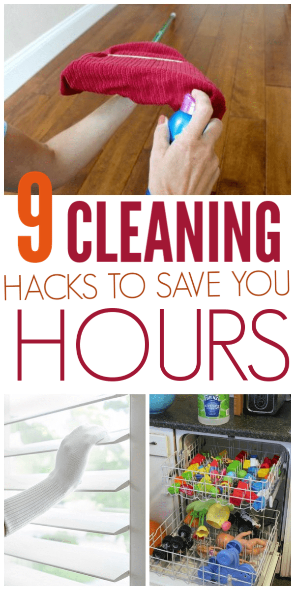 9 Cleaning Hacks That Will Save You Tons Of Time Organization Obsessed 9202