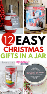 Christmas Gifts In A Jar - Organization Obsessed