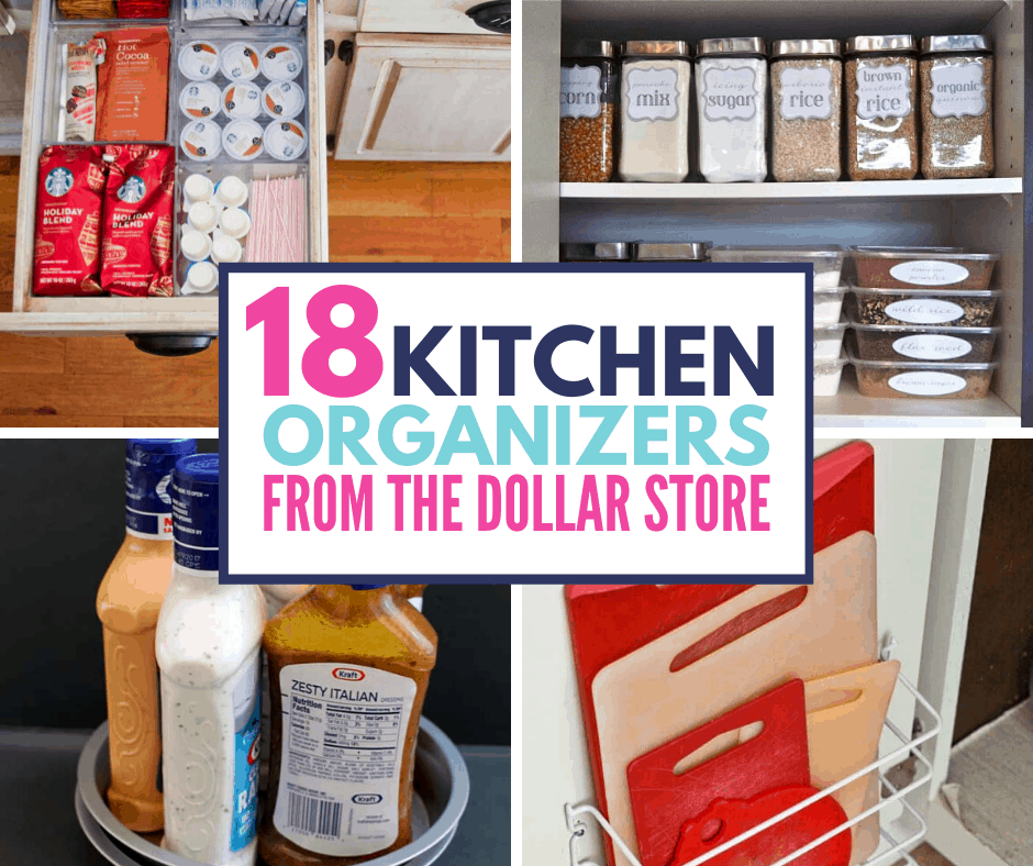 18 Genius Kitchen Organizing Ideas From The Dollar Store - Organization ...