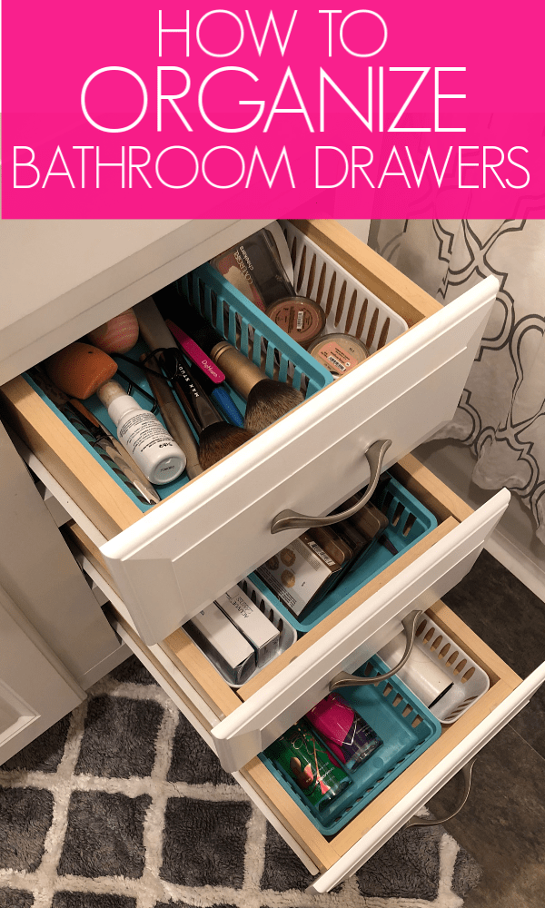 How To Organize Bathroom Drawers Organization Obsessed