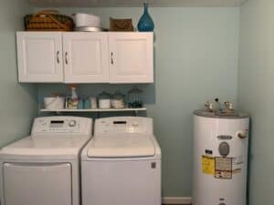 Our Farmhouse Laundry Room Remodel - Organization Obsessed
