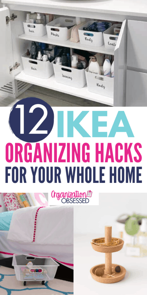 Ikea organizing hacks 1 - Organization Obsessed