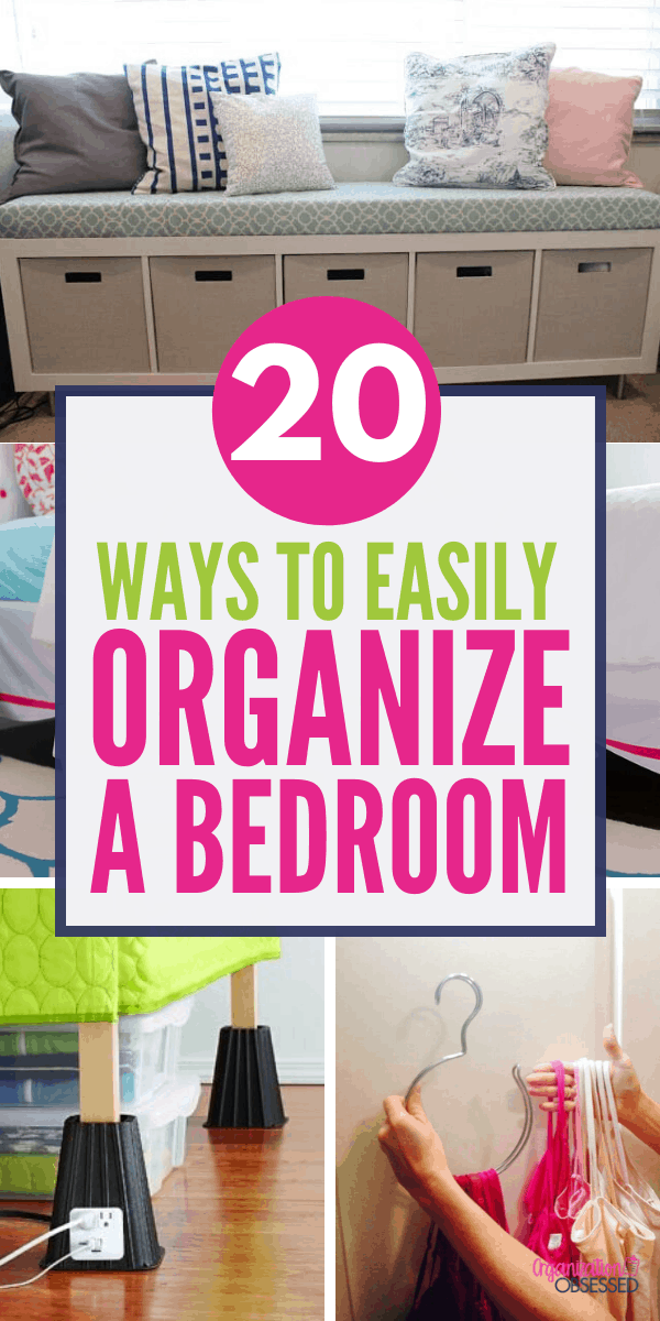 20 Amazing Organization Hacks That Will Transform Your Bedroom   Lindsays 600x1200 1 1 