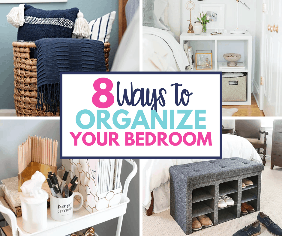 8 Ways To Simplify & Organize Your Master Bedroom - Organization Obsessed