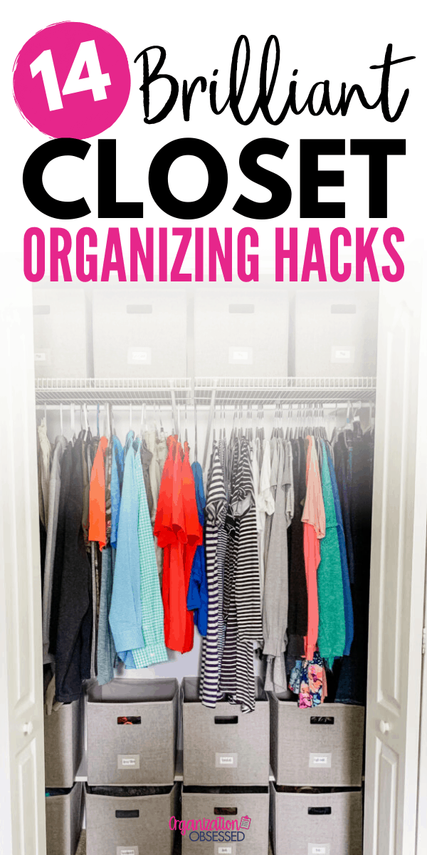 14 Closet Organization Ideas - Organization Obsessed