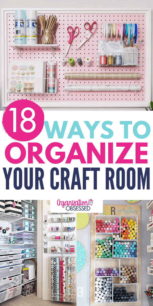 ORGANIZE CRAFT ROOM 2 - Organization Obsessed