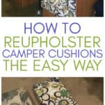 camper cushions reupholster way easy