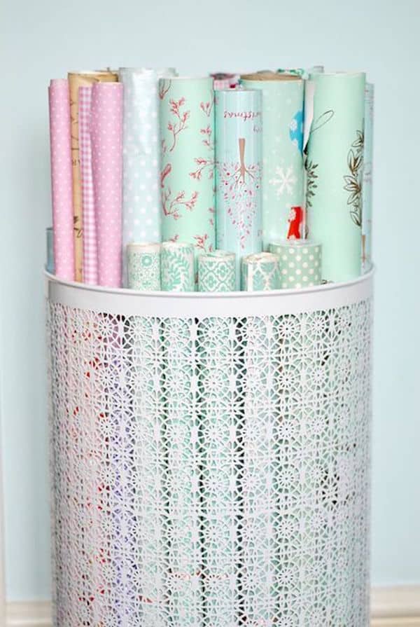 How to Organize & Store Wrapping Paper
