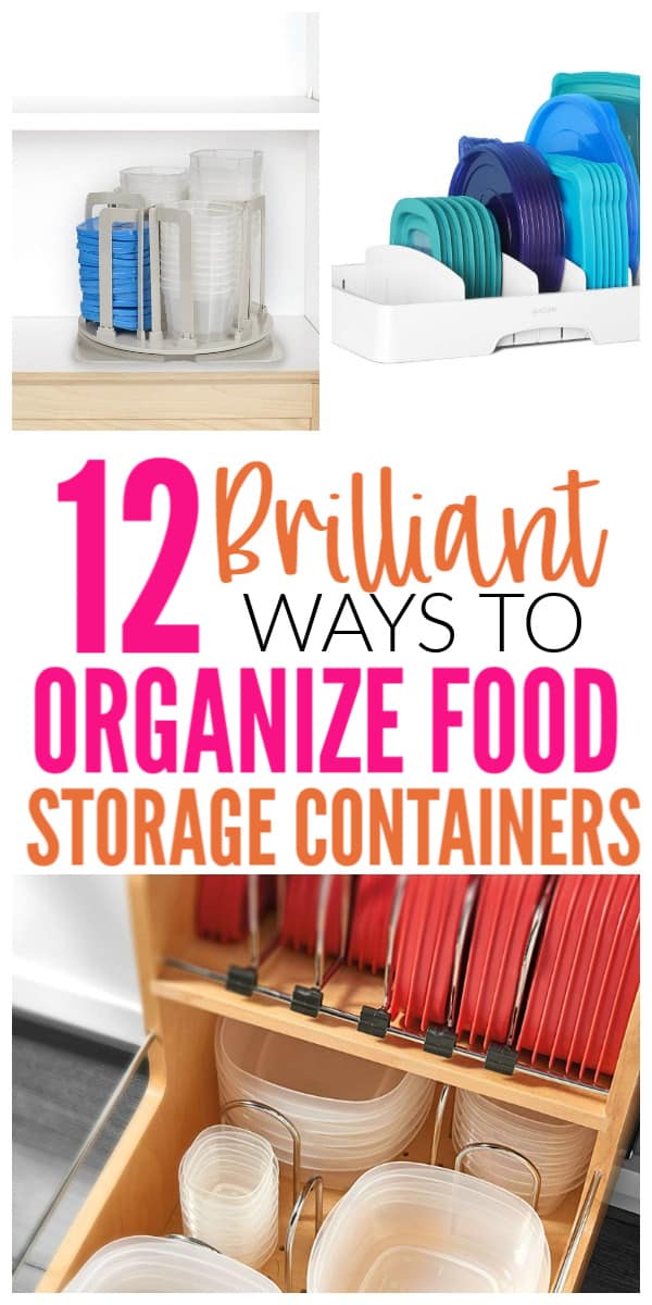 12 Ways To Organize Food Storage Containers - Organization Obsessed