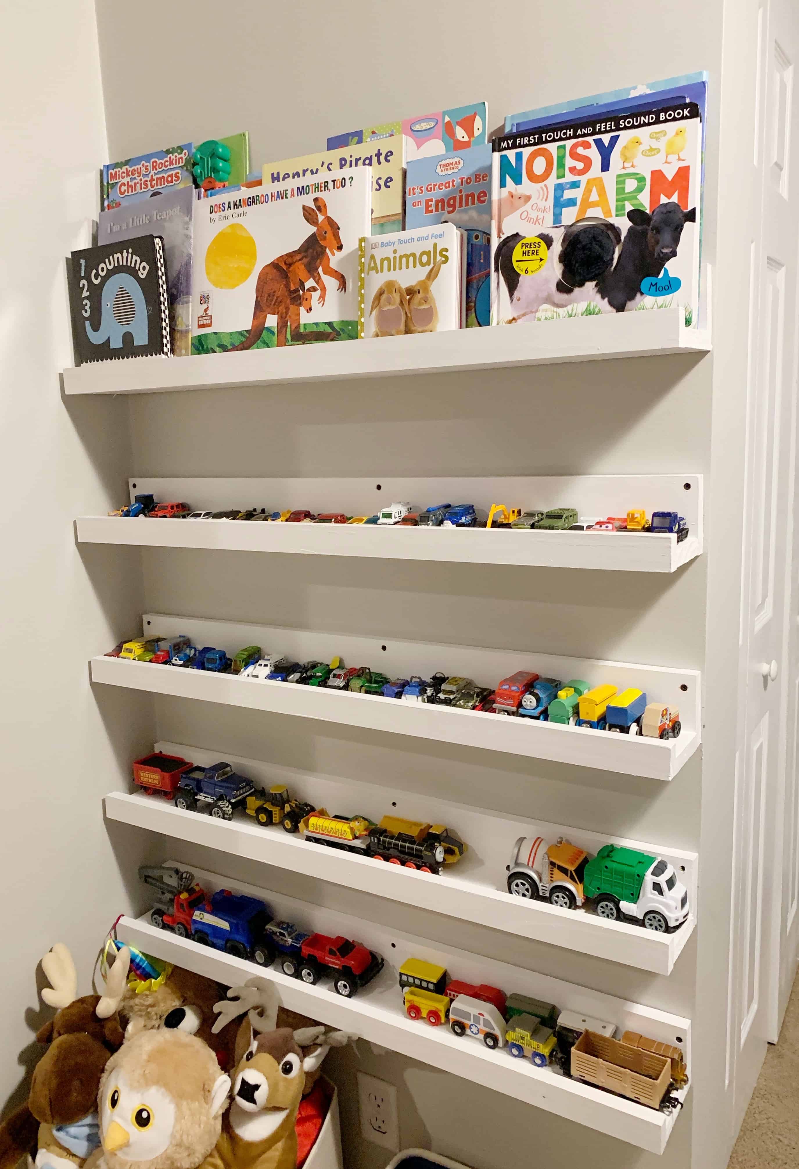 shelves for matchbox cars